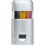 Trucco viso cremoso per bandiere ed eventi, facile da usare color nero seconda vista frontale