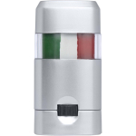 Trucco viso cremoso per bandiere ed eventi, facile da usare color verde seconda vista frontale