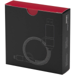 Cavo magnetico 5 in 1 fino a 100cm con ricarica rapida 65W color nero seconda vista con scatola