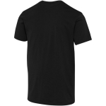 T-shirt unisex a maniche corte in cotone biologico 160 g/m2 Elevate color nero terza vista posteriore