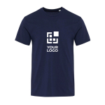 T-shirt unisex a maniche corte in cotone biologico 160 g/m2 Elevate vista area di stampa