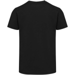 T-shirt unisex a maniche corte con girocollo in cotone 200 g/m2 Elevate color nero seconda vista posteriore