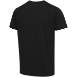 T-shirt unisex a maniche corte con girocollo in cotone 200 g/m2 Elevate color nero terza vista posteriore