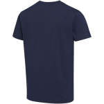 T-shirt unisex a maniche corte con girocollo in cotone 200 g/m2 Elevate color blu mare terza vista posteriore