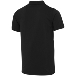 Polo unisex a maniche corte in cotone misto 220 g/m² Elevate color nero terza vista posteriore