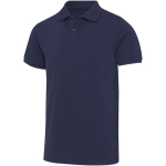 Polo unisex a maniche corte in cotone misto 220 g/m² Elevate color blu mare