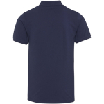Polo unisex a maniche corte in cotone misto 220 g/m² Elevate color blu mare seconda vista posteriore