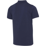 Polo unisex a maniche corte in cotone misto 220 g/m² Elevate color blu mare terza vista posteriore