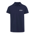 Polo unisex a maniche corte in cotone biologico certificato 180 g/m2 Elevate vista area di stampa
