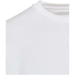 Felpa unisex girocollo con interno spazzolato 280 g/m2 Elevate color bianco vista dettaglio 1