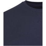 Felpa unisex girocollo con interno spazzolato 280 g/m2 Elevate color blu mare vista dettaglio 1