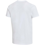 T-shirt unisex a maniche corte con scollo a V in cotone biologico 200 g/m2 Elevate color bianco terza vista posteriore