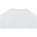 T-shirt unisex a maniche corte con scollo a V in cotone biologico 200 g/m2 Elevate color bianco seconda vista