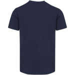 T-shirt unisex a maniche corte con scollo a V in cotone biologico 200 g/m2 Elevate color blu mare seconda vista posteriore