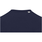 T-shirt unisex a maniche corte con scollo a V in cotone biologico 200 g/m2 Elevate color blu mare seconda vista