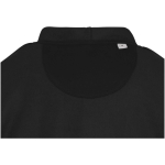 Felpa con cappuccio unisex con interno garzato 280 g/m² Elevate color nero seconda vista
