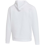 Felpa con cappuccio unisex con interno garzato 280 g/m² Elevate color bianco terza vista posteriore