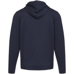 Felpa con cappuccio unisex con interno garzato 280 g/m² Elevate color blu mare seconda vista posteriore