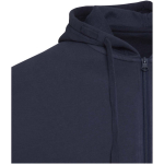 Felpa con cappuccio unisex con interno garzato 280 g/m² Elevate color blu mare vista dettaglio 1