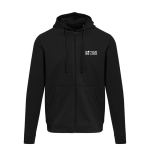 Felpa con cappuccio unisex con interno garzato 280 g/m² Elevate vista area di stampa