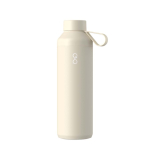 Borraccia termica con triplo isolamento 710 ml Ocean Bottle color sabbia seconda vista posteriore