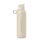 Borraccia in acciaio inox riciclato con cannuccia 710ml Ocean Bottle vista area di stampa