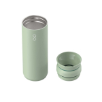 Bicchiere termico Ocean Bottle 590ml con coperchio 360° a prova di perdite color verde chiaro seconda vista