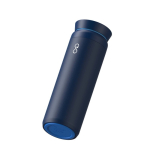 Bicchiere termico Ocean Bottle 590ml con coperchio 360° a prova di perdite color blu mare terza vista
