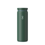 Bicchiere termico Ocean Bottle 590ml con coperchio 360° a prova di perdite color verde scuro