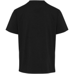 T-shirt oversize in cotone biologico con grammatura 260 g/m2 Elevate color nero seconda vista posteriore