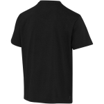 T-shirt oversize in cotone biologico con grammatura 260 g/m2 Elevate color nero terza vista posteriore
