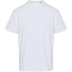T-shirt oversize in cotone biologico con grammatura 260 g/m2 Elevate color bianco seconda vista frontale