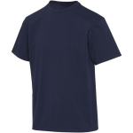 T-shirt oversize in cotone biologico con grammatura 260 g/m2 Elevate color blu mare