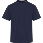 T-shirt oversize in cotone biologico con grammatura 260 g/m2 Elevate color blu mare seconda vista frontale