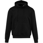 Felpa con cappuccio oversize in cotone eco 280 g/m2 Elevate color nero seconda vista frontale