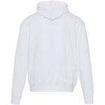 Felpa con cappuccio oversize in cotone eco 280 g/m2 Elevate color bianco seconda vista posteriore