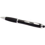 Penna a sfera a rotazione con pennino touch e impugnatura morbida, inchiostro blu color nero seconda vista