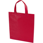 Mini borsa riciclata in tessuto non tessuto termosaldato 3L color rosso