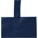 Mini borsa riciclata in tessuto non tessuto termosaldato 3L color blu mare vista dettaglio 1