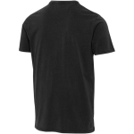 T-shirt uomo a maniche corte in cotone ring-spun 160 g/m2 Elevate color nero terza vista posteriore