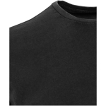 T-shirt uomo a maniche corte in cotone ring-spun 160 g/m2 Elevate color nero vista dettaglio 1