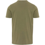 T-shirt uomo a maniche corte in cotone ring-spun 160 g/m2 Elevate color verde scuro seconda vista posteriore