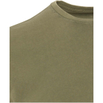 T-shirt uomo a maniche corte in cotone ring-spun 160 g/m2 Elevate color verde scuro vista dettaglio 1