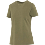 T-shirt da donna a maniche corte in cotone ring-spun 160 g/m2 Elevate color verde scuro