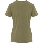 T-shirt da donna a maniche corte in cotone ring-spun 160 g/m2 Elevate color verde scuro seconda vista posteriore