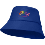 Cappello leggero in poliestere con protezione solare 130 g/m² color blu
