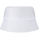 Cappello leggero in poliestere con protezione solare 130 g/m² color bianco seconda vista posteriore