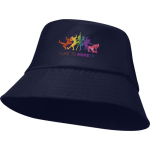Cappello leggero in poliestere con protezione solare 130 g/m² color blu mare