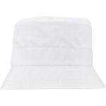 Cappello da sole leggero in nylon ad asciugatura rapida 105 g/m2 color bianco seconda vista posteriore