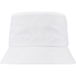 Cappello da sole leggero in nylon ad asciugatura rapida 105 g/m2 color bianco seconda vista frontale